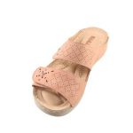 Women's Beige Anatomical Slippers, Women's Italian Beige Slippers, Wholesale