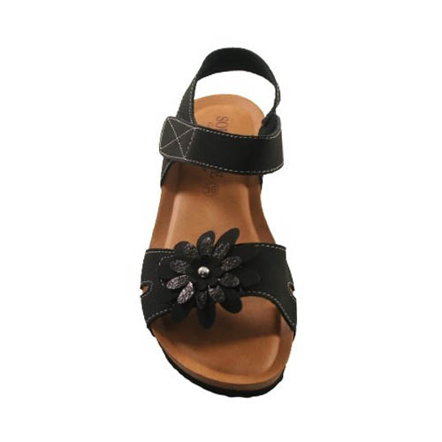 women's sandals black wholesale