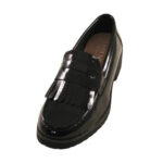 women's shoes loafers patent leather wholesale