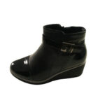 anatomical women's ankle boots with Italian fur wholesale
